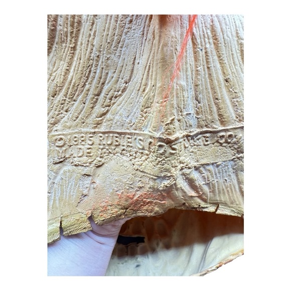 🎃 RARE Vintage 1995 Rubies Skull Punk Mohawk Halloween Mask Latex Collectible - Picture 6 of 9